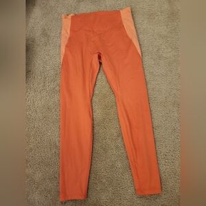 All In Motion 2 Toned Orange Leggings Workout Yoga Size XXL 32" Waist